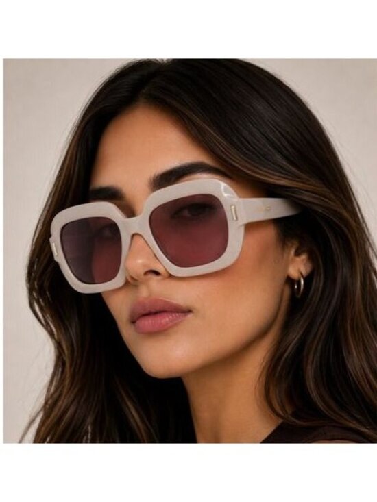 Salvatore Ferragamo SF2068SE 242 Butterfly Sunglasses - Havana / Brown main image 5